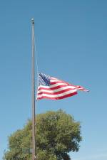 Flags at half-staff to honor police killed in the line of duty