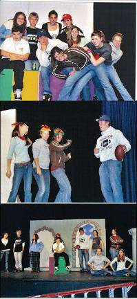 The Sparta High School players present The Sparta High School players present