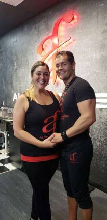 Janessa and Anthony Freda, owners of Alpha Fitness