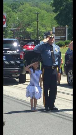 Chief Spidaletto and daughter Peighton, age 7