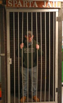 Sparta Winterfest's jail.