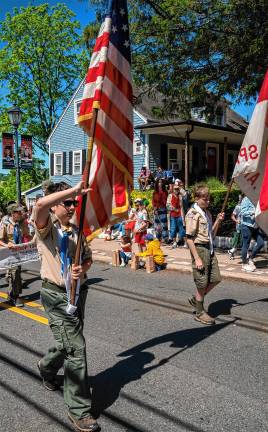 Photos: Memorial Day Parade Boy Scouts march in the parade.