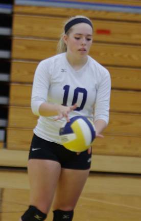 Sparta gets first volleyball win Sparta's Nina Levantino made six assists and one dig.