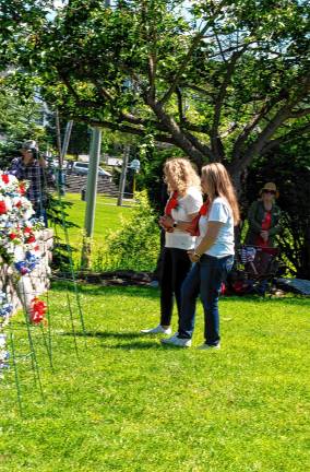 Photos: Memorial Day Parade Members of the Sparta Woman’s Club place a wreath.