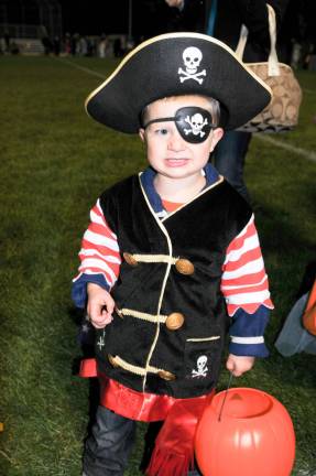 Mermaids and monsters and zombies, oh my! Ryan Ciaburry, 2, of Sparta