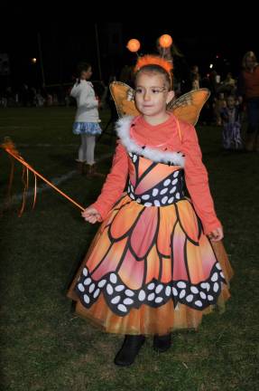 Mermaids and monsters and zombies, oh my! Isabella Stoll, 6,of Sparta