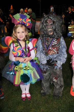 Mermaids and monsters and zombies, oh my! Caitlin Snellings and Russel Prestipino of Sparta