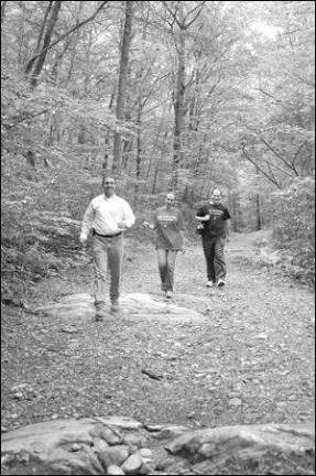 Walking the walk Walking the walk