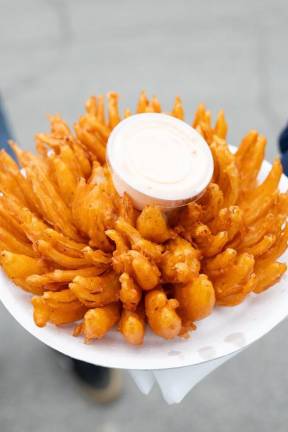 Taste your way through the fair Griff’s Onion. (Photo by MVanek Photography)
