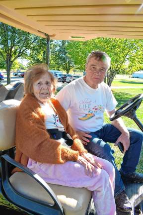 Photos: Celebrate a Life 5K Walk <b>Julia Quinlan and her son, John.</b>