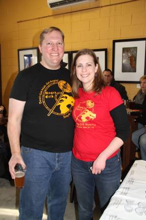 Cheers to one year Owners Erik and Heide Hassing.