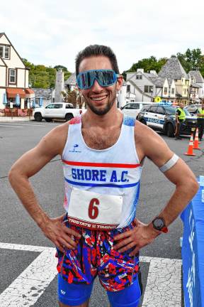 Photos: Labor Day 5K in Sparta Mark Minervini, 32, of Stanhope places second in the race with a time of 17:25.07.