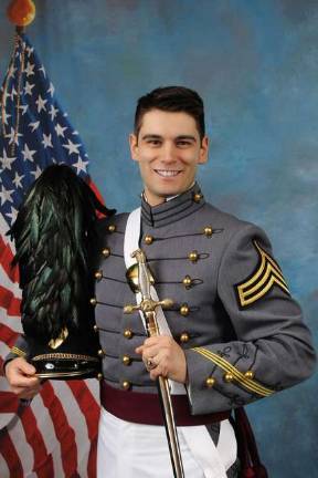 Local cadet graduates from West Point Second Lt. Dylan Panicucci, US Army