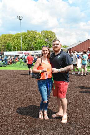 Miners open 10th season Thursday <b>Katherine and Michael Barfield of Newton.</b>