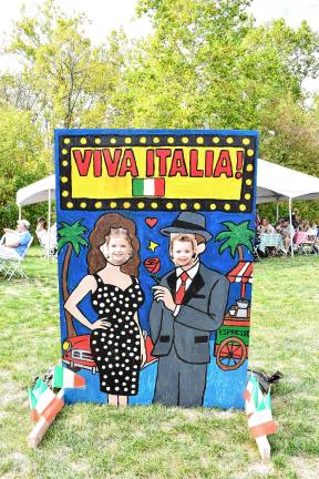 Photos: Viva Italia Natalee and Logan Bielsky of Lake Hopatcong pose in the cutout.