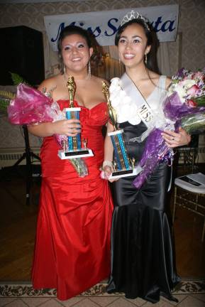 Leotsakos crowned Miss Sparta 2012 First runner up Samantha Sadighi and Miss Sparta 2012 Stephanie Leotsakos