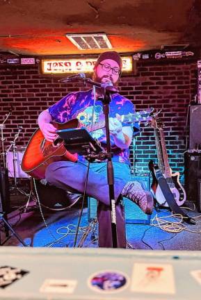 Halloween parties feature music, fun <b>Sean Henry will play a Halloween-themed set Thursday, Oct. 31 at Krogh’s Restaurant & Brew Pub in Sparta. (Photo courtesy of Sean Henry) </b>