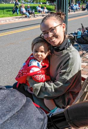 Photos: Memorial Day Parade Marissa Adams and her daughter Madelyn.