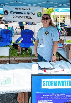 Photos: Earth Day Fair Emily King of the Sparta Environmental Commission.