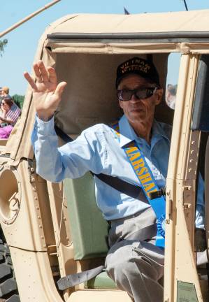Memorial Day William Kegelman, Vietnam War veteran; Grand Marshal at the Sparta Memorial Day Parade. (Photos by Dave Case)
