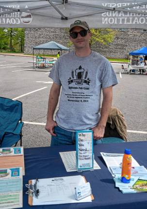 Photos: Earth Day Fair Dylan Medici of the New Jersey Highlands Coalition.