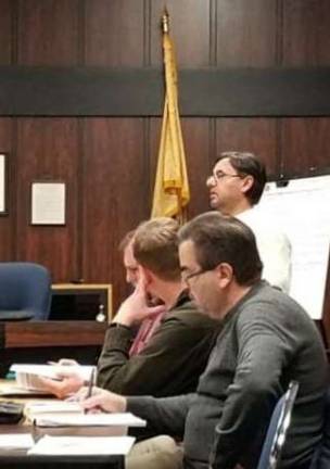 Byram takes next steps in municipal building plan Wassim Nader, owner of the Nader Group LLC, (standing at R) addresses the Byram Municipal Building Subcommittee on Wednesday, Dec. 5, 2018. The architectural and engineering firm has been retained by Byram Township to perform analysis and provide design concepts for a new municipal building. (Photo by Mandy Coriston).