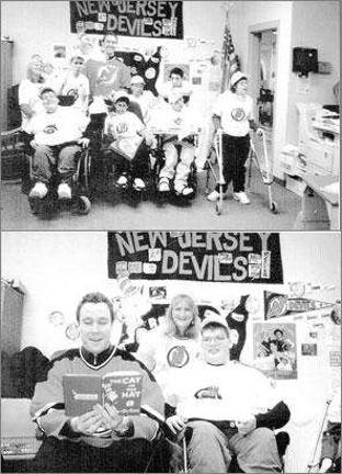 Former N.J. Devils star visits Special Children Former N.J. Devils star visits Special Children
