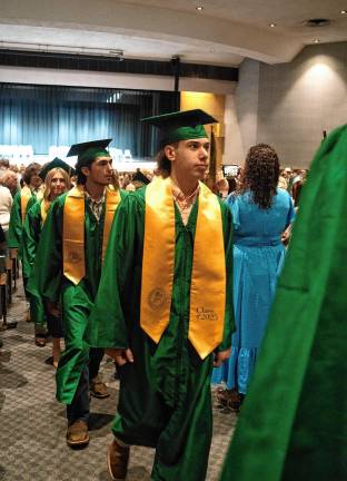 Photos: Sussex County Technical School graduation Graduates walk out after the ceremony.