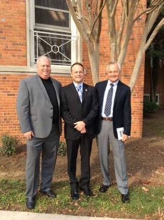 Sparta police chief retires From left, retired Chief Ernest Reigstad, current Acting Chief Lt. Neil Spidaletto and Spidaletto's father, retired Sparta Police Lt. Joseph Spidaletto, following Neil's graduation in December 2016 from the FBI National Academy.