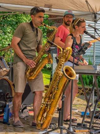 Fall exhibit opens today at museum The UpTown GetDowns band will perform outside at 4 p.m. Sunday, Sept. 14 at the Van Kirk Homestead Museum in Sparta. (Photo provided)
