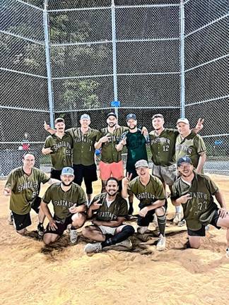 Sparta VFW repeats as men’s mushball champion Sparta VFW wins its second consecutive championship in men’s mushball, run by the township’s Recreation Department. The team’s record was 12-1. (Photo provided)