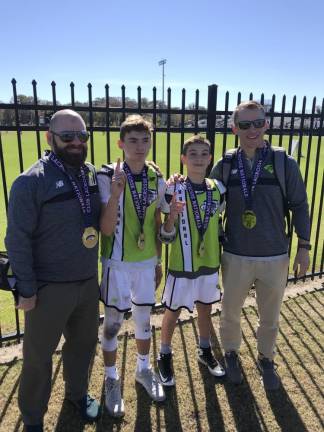 Sparta LAX players on True National Atlantic take home National Championship Sparta LAX players on True National Atlantic take home National Championship