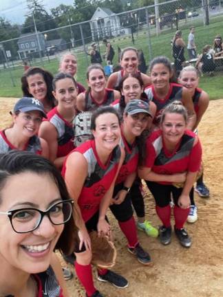 Women’s Softball League continues this fall The Sparta Reds is one of 11 teams in the township’s softball league. (Photo provided)