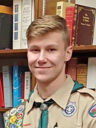 Two local students earn Eagle Scout badge Christopher Angelucci