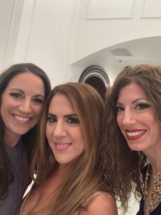 Maureen Higgins, Elissa Marcus and Gina Buongiorno, the stylists at Beciga in Sparta.