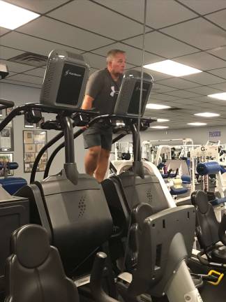 R&T: Keeping fit for 40 years Shawn Benson, of Lincoln Park, uses R&T's Stepper Machine Photos provided by R&T