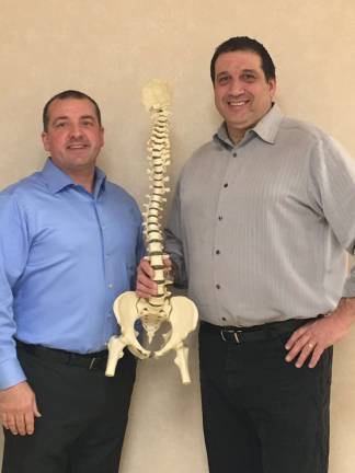 High caliber chiropractic care comes to the county Chiropractors Dr. Jesse Burrini and Dr. Stuart Levin Photo provided
