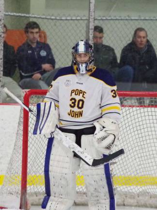 Pope John's beats Morristown-Beard on the ice Pope John goalie Matt Schoer made 21 saves.
