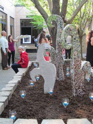 Sculpture Garden adds artistry to high school grounds The Sculpture Garden