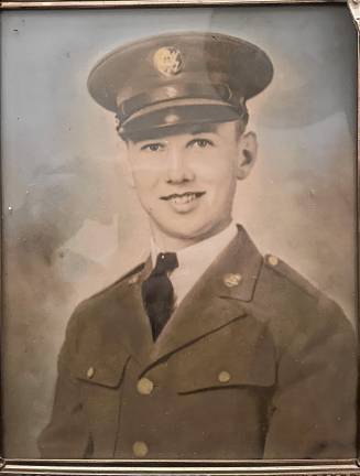 Sussex County History Today: Bataan Death March Part II <b>PW1 World War II veteran Mike Parchomcik in his uniform before the fighting began. (Photo courtesy of Bill Parchomcik)</b>