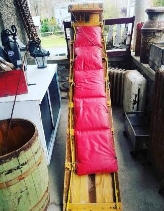 Stolen toboggan Stolen toboggan