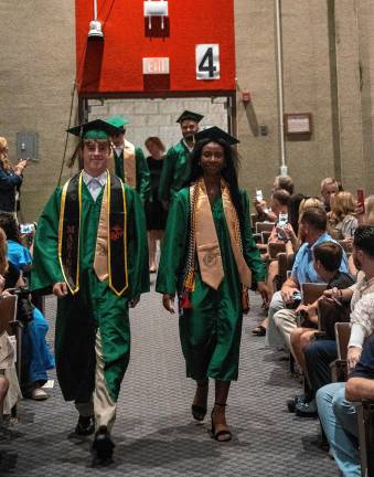 Photos: Sussex County Technical School graduation Members of the Sussex Tech Class of 2025 walk into the graduation ceremony Wednesday, June 18.