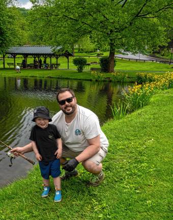 Photos: Annual Trout Derby in Sparta Jake and Jake Woodruff.