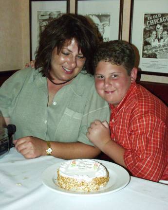 Mommy & Me Contest Adrienne and James Murphy of Vernon on a cruise of the Southern Caribean 2005 for James' 12th birthday.
