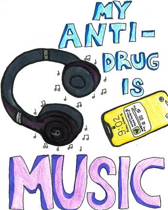 Student artists share their ‘anti-drugs’ Astrid Reuter, grade 8