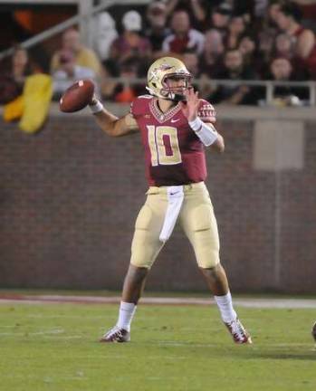 Maguire shines in national television spotlight Florida State quarterback Sean Maguire.