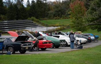 <b>A variety of cars, trucks and motorcycles were entered in the Sparta Historical Society’s annual Car Show on Sunday, Oct. 8. </b>(Photos by Nancy Madasci)