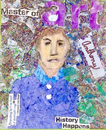 Hilltop students imagine playgrounds Fourth-grader Anthony Cenatiempo created ‘Master of Art.’