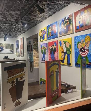 Art on display at Sparta studio