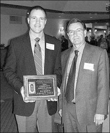 Sussex County YMCA receives community service award Sussex County YMCA receives community service award